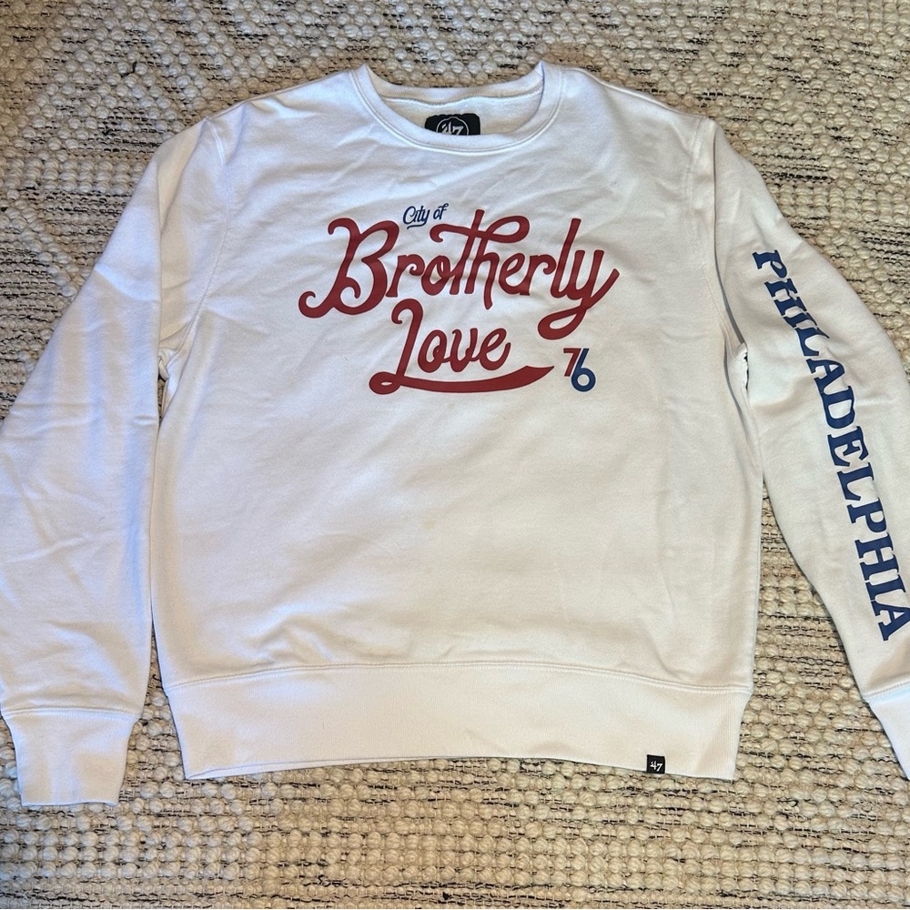 76ers 2022 City Edition Sweatshirt size L